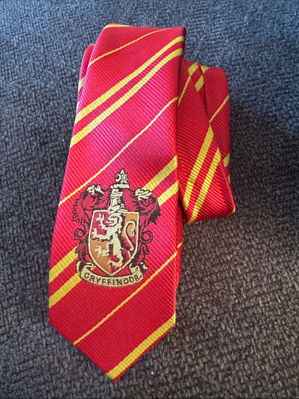 Gryffindor Harry Potter Red & Gold Crest Tie
